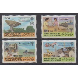 Maldives - 1983 - Nb 929/932 - Telecommunications