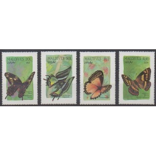 Maldives - 1987 - No 1134/1137 - Insectes