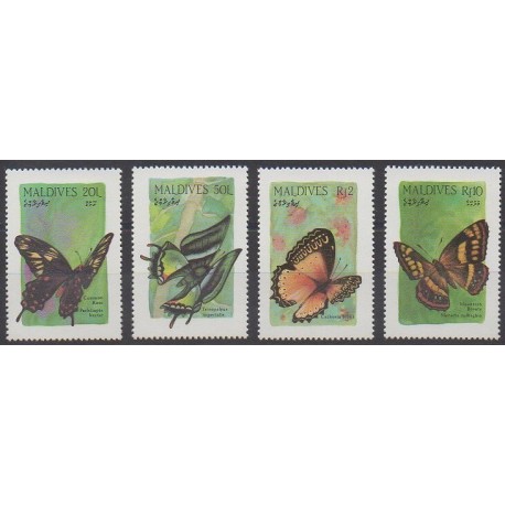 Maldives - 1987 - No 1134/1137 - Insectes