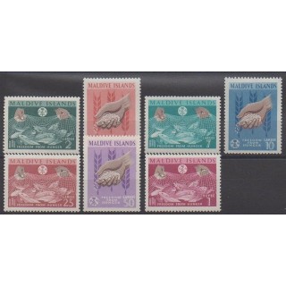 Maldives - 1963 - No 117/123