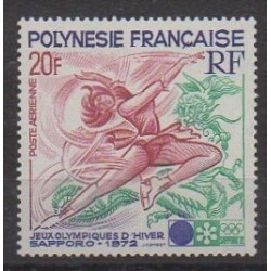 Polynésie - Poste aérienne - 1972 - No PA61 - Jeux olympiques d'hiver