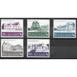 Stamps - Theme monuments - New Zealand - 2004- Nb 2067/2071