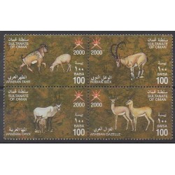 Oman - 2000 - Nb 453/456 - Mamals