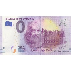 Euro banknote memory - 37 - Château royal d'Amboise - 2019-2