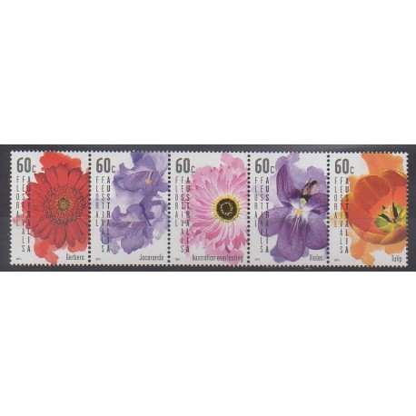 Australie - 2011 - No 3407/3411 - Fleurs