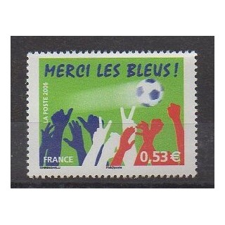 France - Poste - 2006 - Nb 3936 - Soccer World Cup