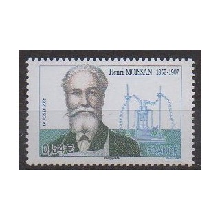 France - Poste - 2006 - Nb 3975 - Celebrities - Science