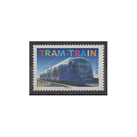 France - Poste - 2006 - Nb 3985 - Trains