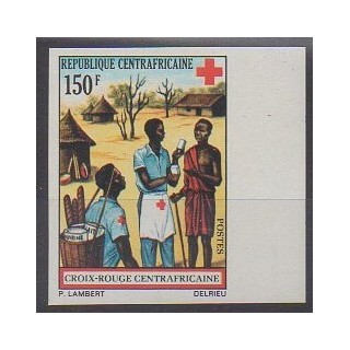 Centrafricaine (République) - 1972 - No 166ND - Santé ou Croix-Rouge