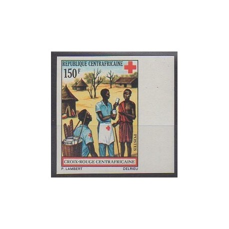 Centrafricaine (République) - 1972 - No 166ND - Santé ou Croix-Rouge