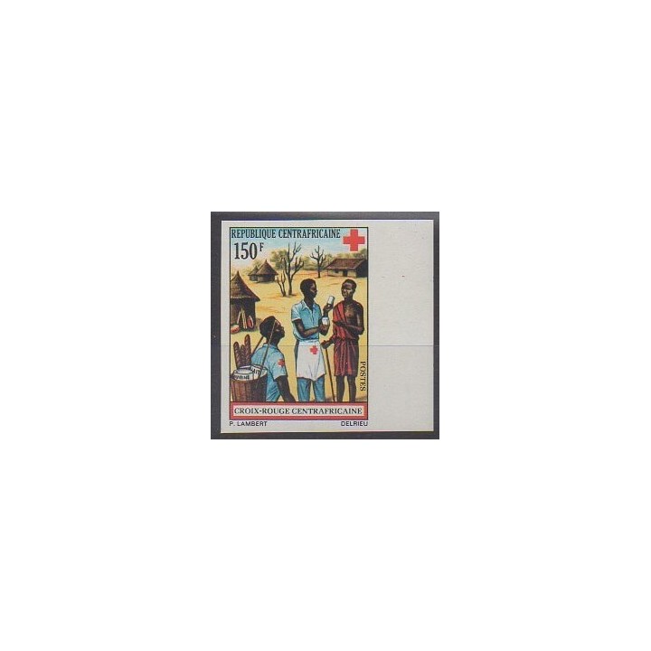 Centrafricaine (République) - 1972 - No 166ND - Santé ou Croix-Rouge