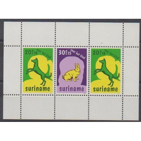 Suriname - 1977 - Nb BF25 - Animals