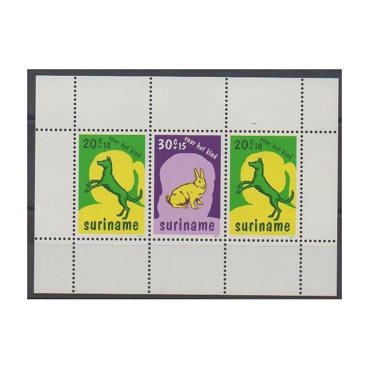 Suriname - 1977 - Nb BF25 - Animals
