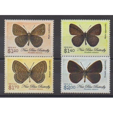 Niue - 2013 - No 954/957 - Insectes