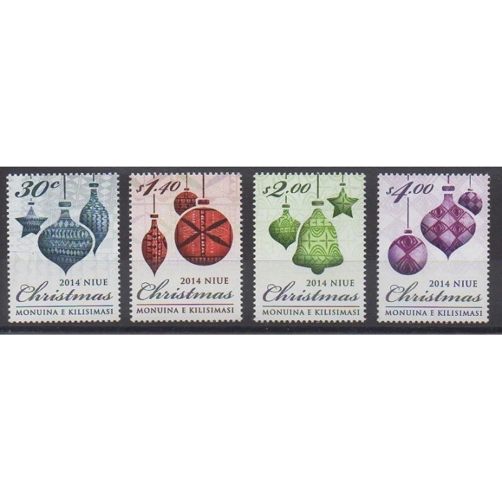Niue - 2014 - Nb 980/983 - Christmas
