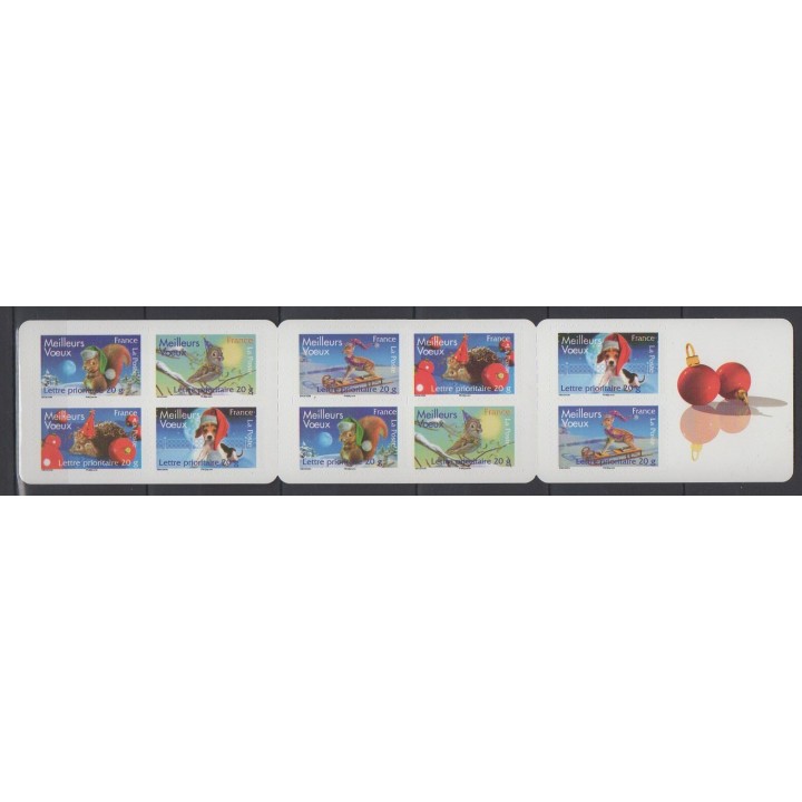 France - Self-adhesive - 2007 - Nb BC140 - Christmas