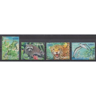 France - Poste - 2007 - Nb 4033/4036 - Animals