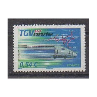 France - Poste - 2007 - No 4061 - Chemins de fer
