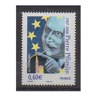 France - Poste - 2007 - Nb 4078 - Europe - Celebrities