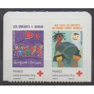 France - Self-adhesive - 2007 - Nb 4125/4126 - Health