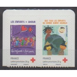 France - Self-adhesive - 2007 - Nb 145/146 - Health