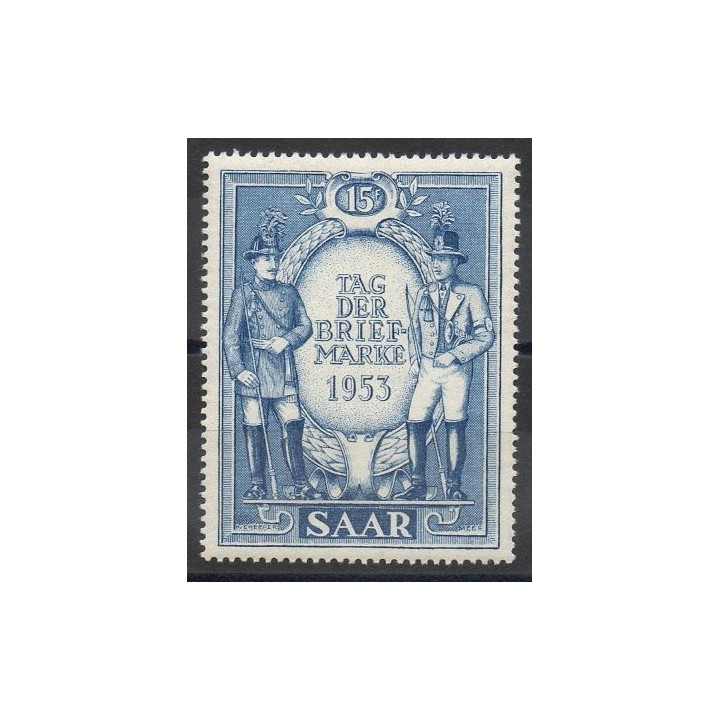 Timbres  - Sarre - 1953 - No 321