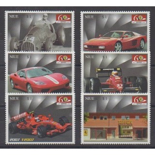 Niue - 2007 - No 899/904 - Voitures