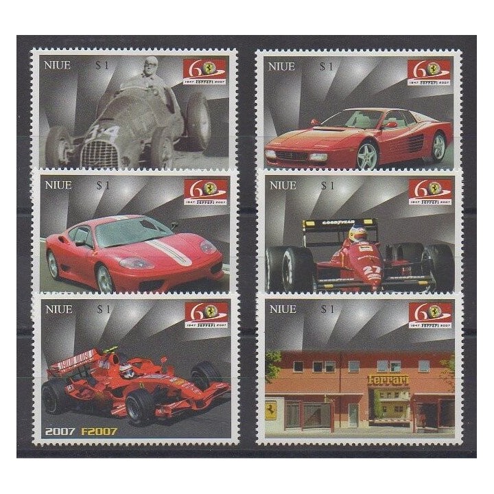 Niue - 2007 - Nb 899/904 - Cars