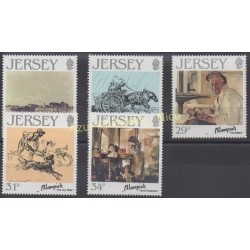 Jersey - 1986 - No 382/386 - Peinture