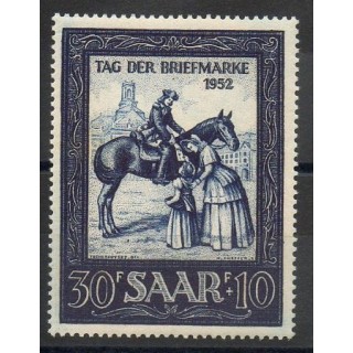 Timbres  - Sarre - 1952 - No 303