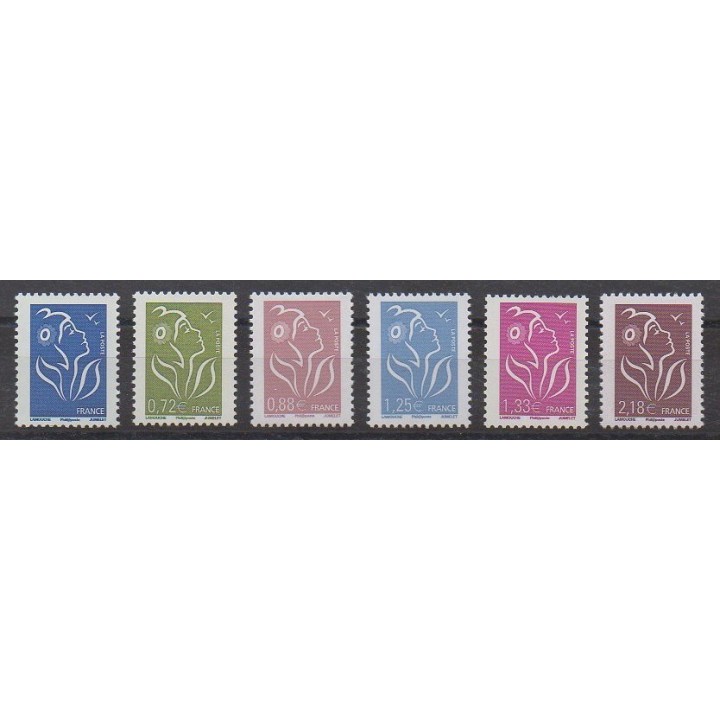 France - Poste - 2008 - Nb 4153/4158