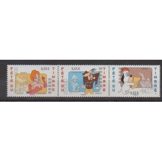 France - Poste - 2008 - Nb 4146/4148 - Cartoons - Comics