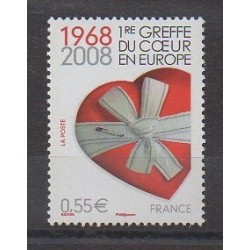 France - Poste - 2008 - No 4179 - Santé ou Croix-Rouge