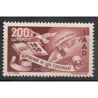 Timbres  - Sarre - 1950 - No PA 13