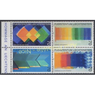 Timbres - Thème tableaux - Liechtenstein - 1998 - No 1108/1111