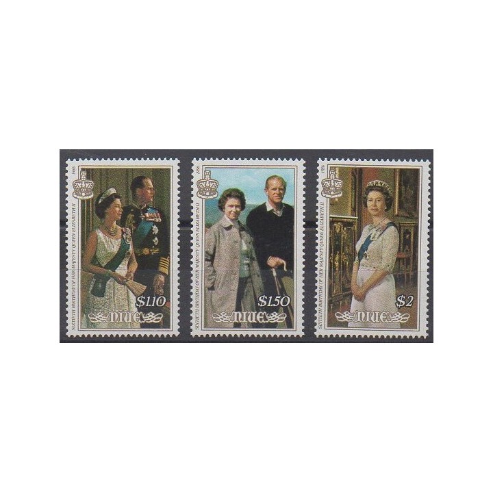 Niue - 1986 - Nb 492/494 - Royalty