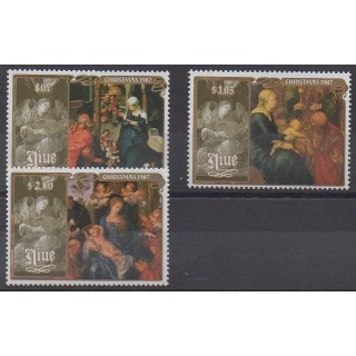 Niue - 1987 - No 526/528 - Noël