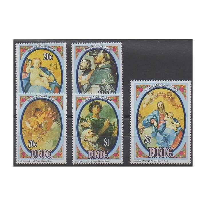 Niue - 1993 - Nb 628/632 - Christmas