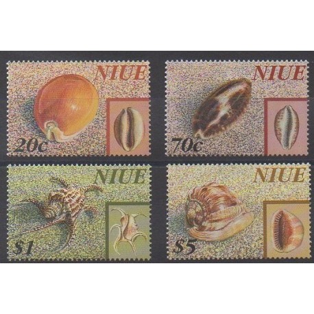 Niue - 1998 - Nb 690/693 - Sea animals