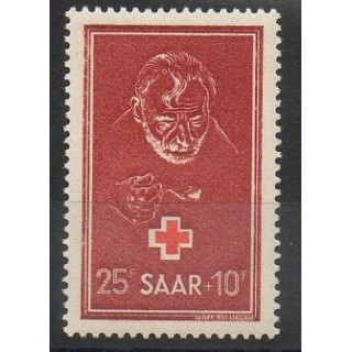 Timbres - Thème santé ou croix-rouge - Sarre - 1950- No 271