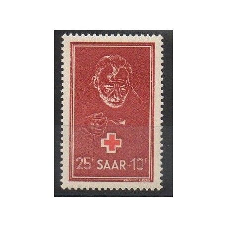 Sarre - 1950 - No 271 - Santé ou croix-rouge 
