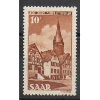 Timbres  - Sarre - 1950 - No 276