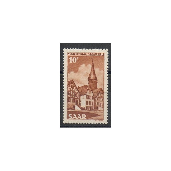 Timbres  - Sarre - 1950 - No 276