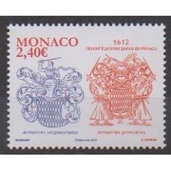Monaco - 2012 - Nb 2843 - Coats of arms
