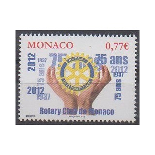 Monaco - 2012 - No 2831 - Rotary ou Lions club