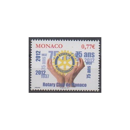 Monaco - 2012 - No 2831 - Rotary ou Lions club