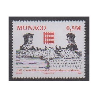 Monaco - 2012 - Nb 2819 - Various Historics Themes