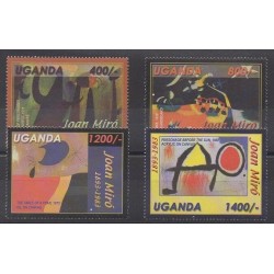 Uganda - 2003 - Nb 2109/2112 - Paintings