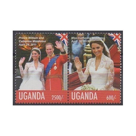 Uganda - 2011 - Nb 2317/2318 - Royalty