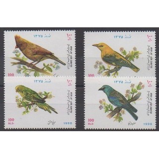 Iran - 1996 - Nb 2430/2433 - Birds